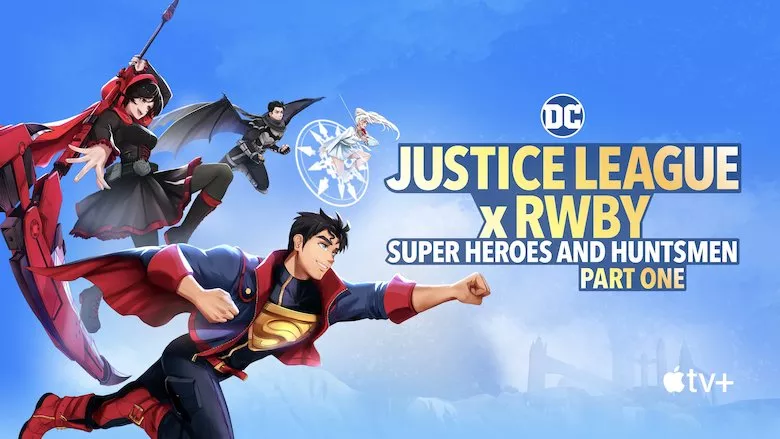 Poster Liga de la Justicia x RWBY: Superhéroes y Cazadores: Parte 1